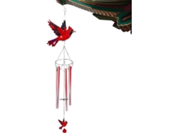 Campana De Viento Con Forma De Pájaro - Arte Giratorio Para Colgar Campana De Viento Con Sonido Suave - Para Balcón,