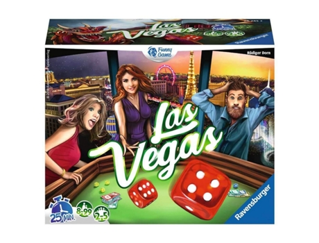 Juego Colectivo RAVENSBURGER Las Vegas (Edad Mínima Recomendada: 8 años - Versión en Francés)
