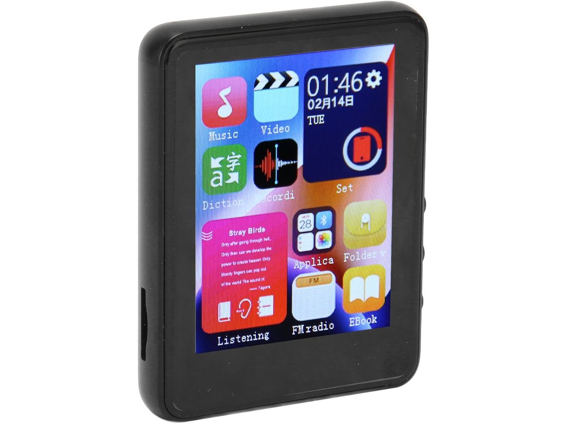 Reproductor MP3 Bluetooth YIZHOOD X6 2.4Inch 4G RAM 128G TF Card (Perto)