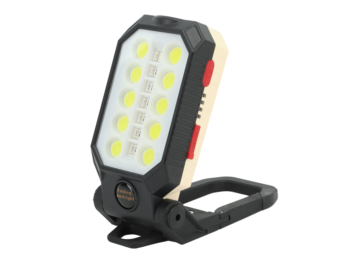 Linterna de trabajo LED Omni, súper brillante, ajustable, magnética, con clasificación IP66, recargable con interfaz de 1/4''.