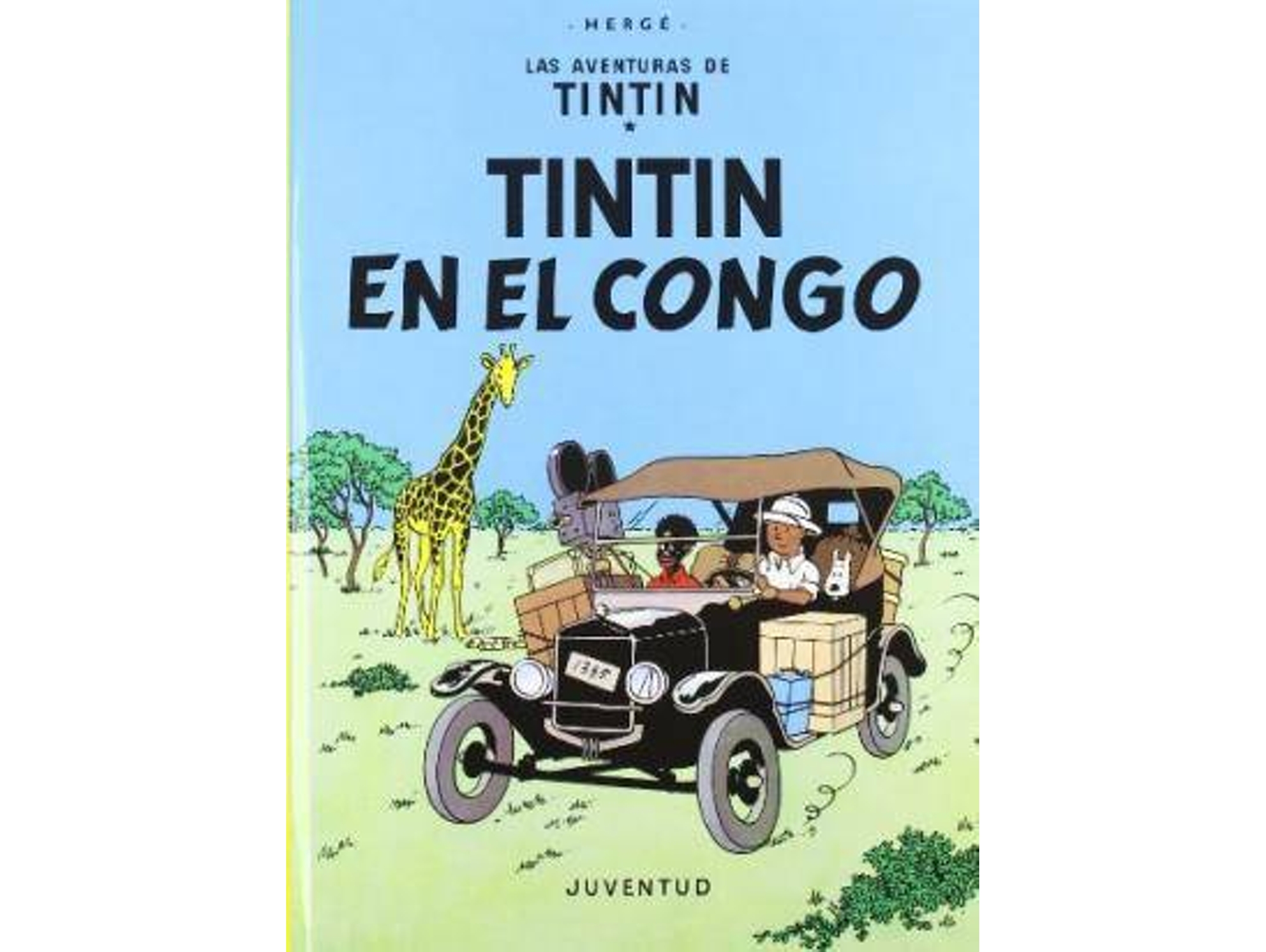 Libro Tintin en el Congo de Hergé (26ª Edición)