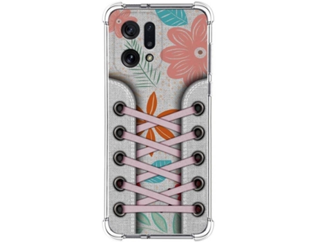Carcasa para Oppo Find X5 5G TUMUNDOSMARTPHONE Dibujos Antigolpes Zapatillas 09 Multicolor