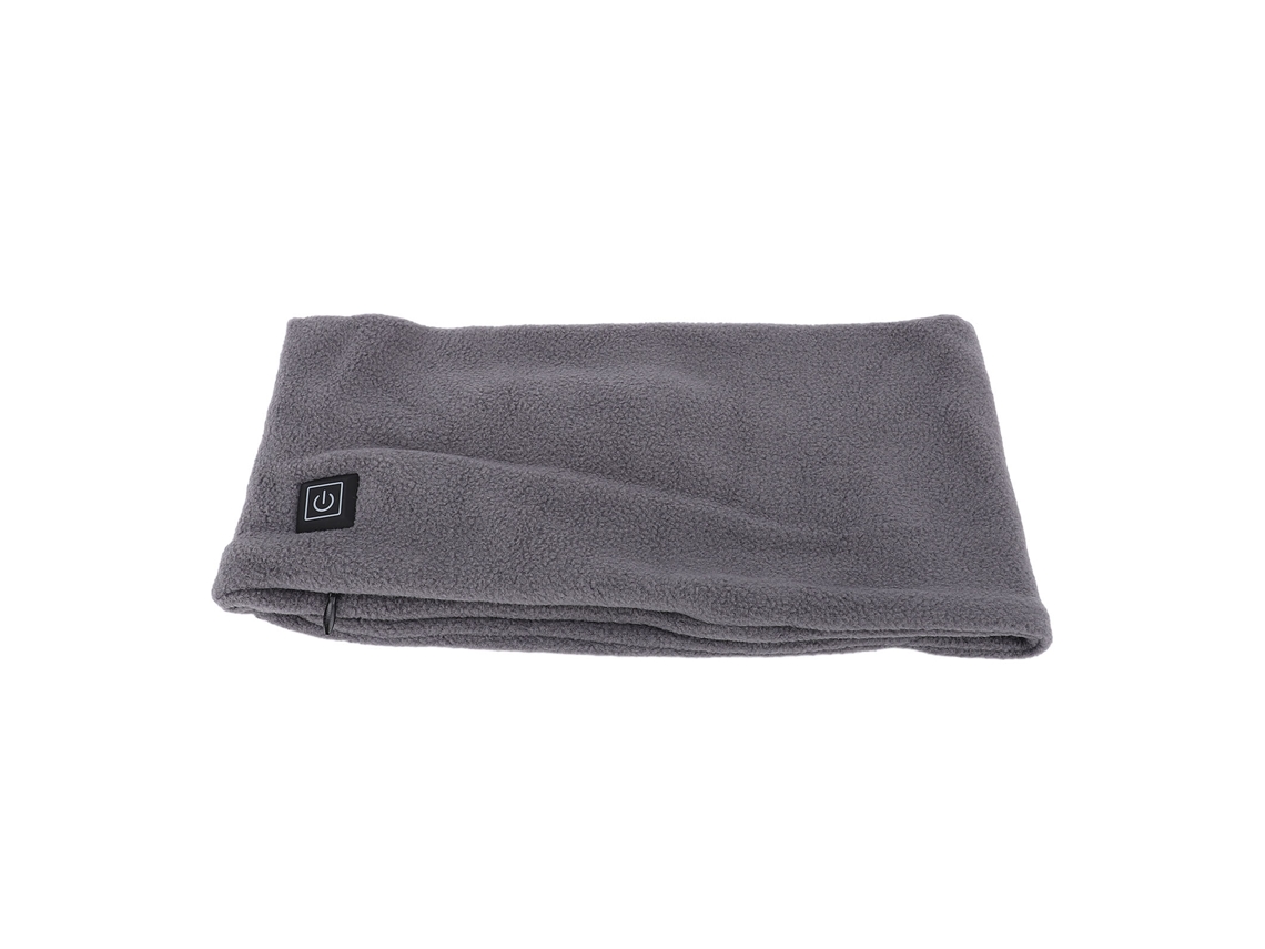 Chaud Bufanda Femme Homme Électrique Chauffante Usb Col Rembourré Hiver Outdoor Velo Gris