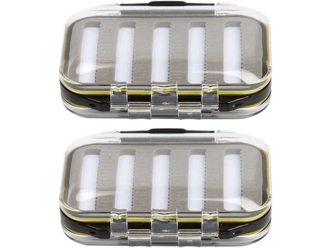 Trampa Para Moscas Negra De Doble Cara E Impermeable, Tamaño Mini, Abs Transparente Con Sello De Silicona.