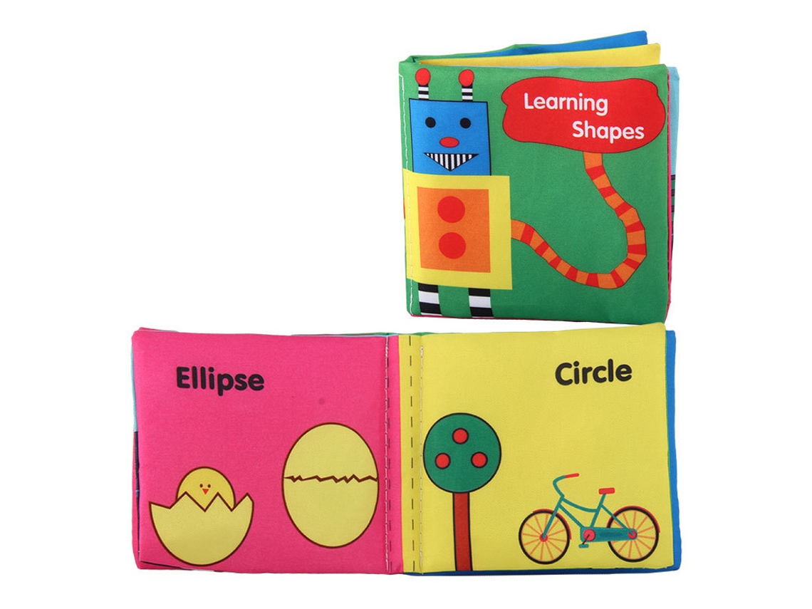 6 Libros De Baño Suaves E Impermeables Para Bebés Con Sonidos De Sonajero Para La Educación Temprana.