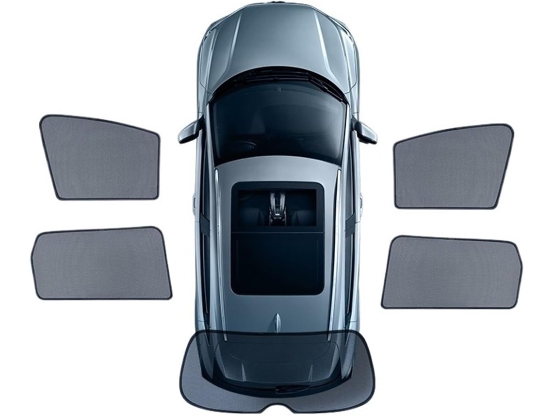 Parasol Magnético De Verano Para Ventanas Delanteras Y Traseras Del Toyota Crown 14.ª Generación (2012-2018).