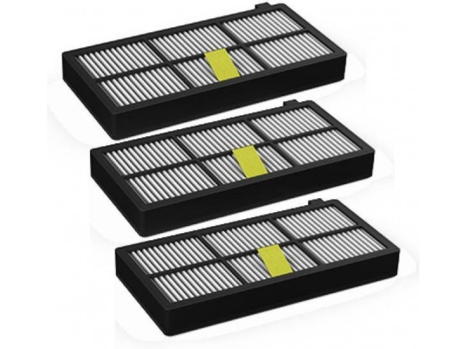Pack Roomba 3 Filtros HEPA serie 800 y 900