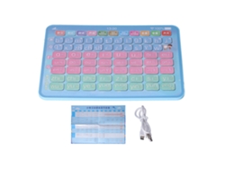 Máquina De Aprendizaje De Pinyin Chino Con Pantalla Táctil Y Audio Para Niños De 3 Años En Adelante - Azul