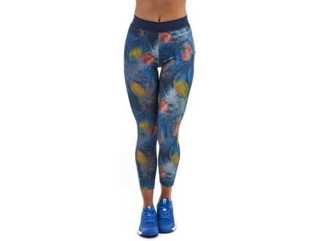 Pantalones Ajustados para Mujer DROP SHOT Bali Multicolor para Tenis (XL)