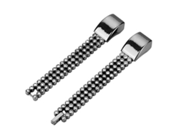 Accesorios De Repuesto Para Smartwatch Con Decoración De Diamantes Y Correa De Cadena Para Fitbit Alta