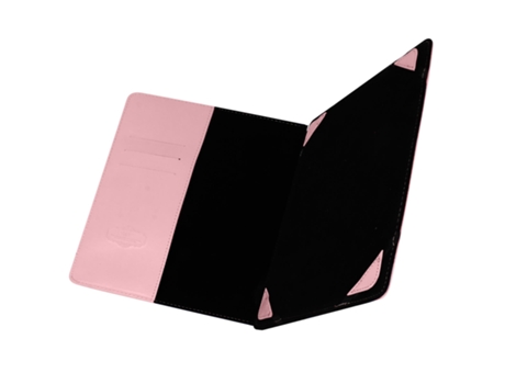 Funda Universal Tablet 7'' Compartimentos Soporte Rosa BLUN