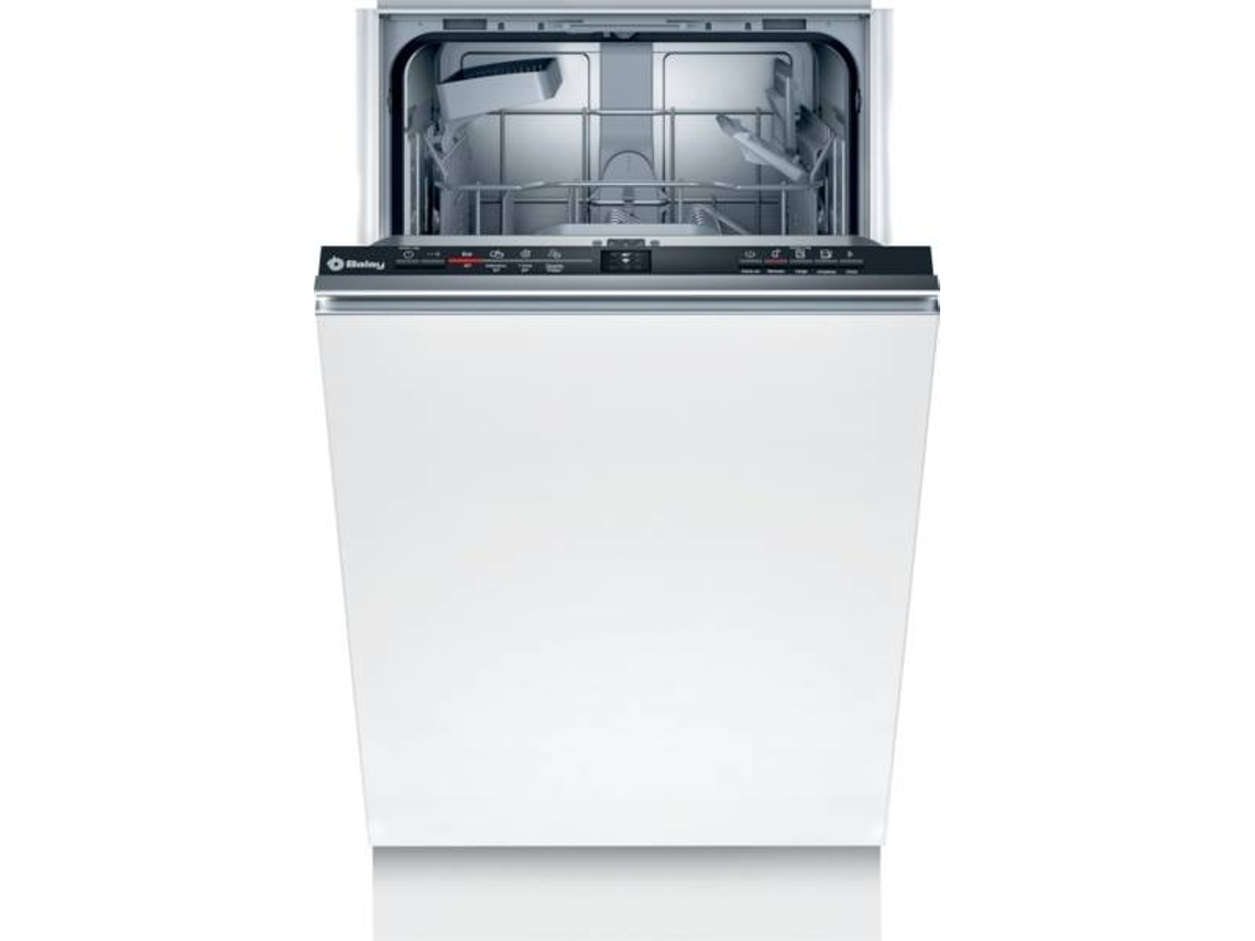 Lavavajillas Integrable BALAY 3VT4010NA (9 Cubiertos - 44.8 cm - Panel Negro)