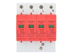 Dispositivo Protector Contra Sobretensiones Residencial 4p 30ka-65ka 385v De Bajo Voltaje