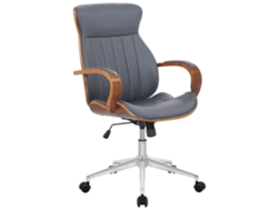 Silla De Oficina Melilla walnuss/grau CLP