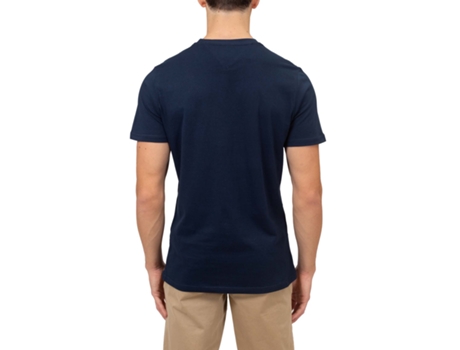 Camiseta Ultrafina de Hombre TOMMY JEANS Azul (L)