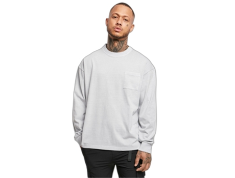 Camiseta de Manga Larga Urban Classics Pigment Dyed Pocket Gt (Tam: 5XL)