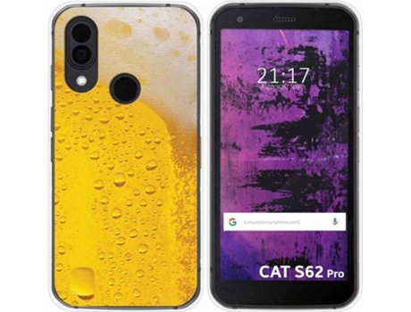 Carcasa CAT S62 Pro TUMUNDOSMARTPHONE Cerveza Multicolor