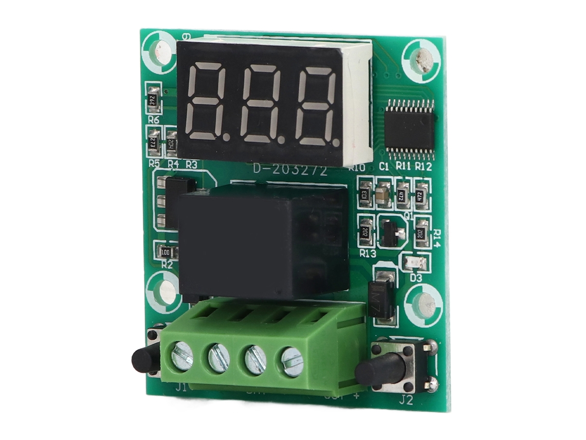 Módulo Digital De Protección Contra Subtensión Con Pantalla Led De 12 V Y 20 A Para Baterías.