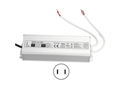 Adaptador Transformador Fonte De Alimentação Led Impermeável Ip67 150w 12v 0-12.5a Ca85-265v Plug Us