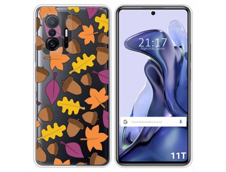 Carcasa Xiaomi 11T 5G / 11T Pro 5G TUMUNDOSMARTPHONE Dibujos Transparente Multicolor