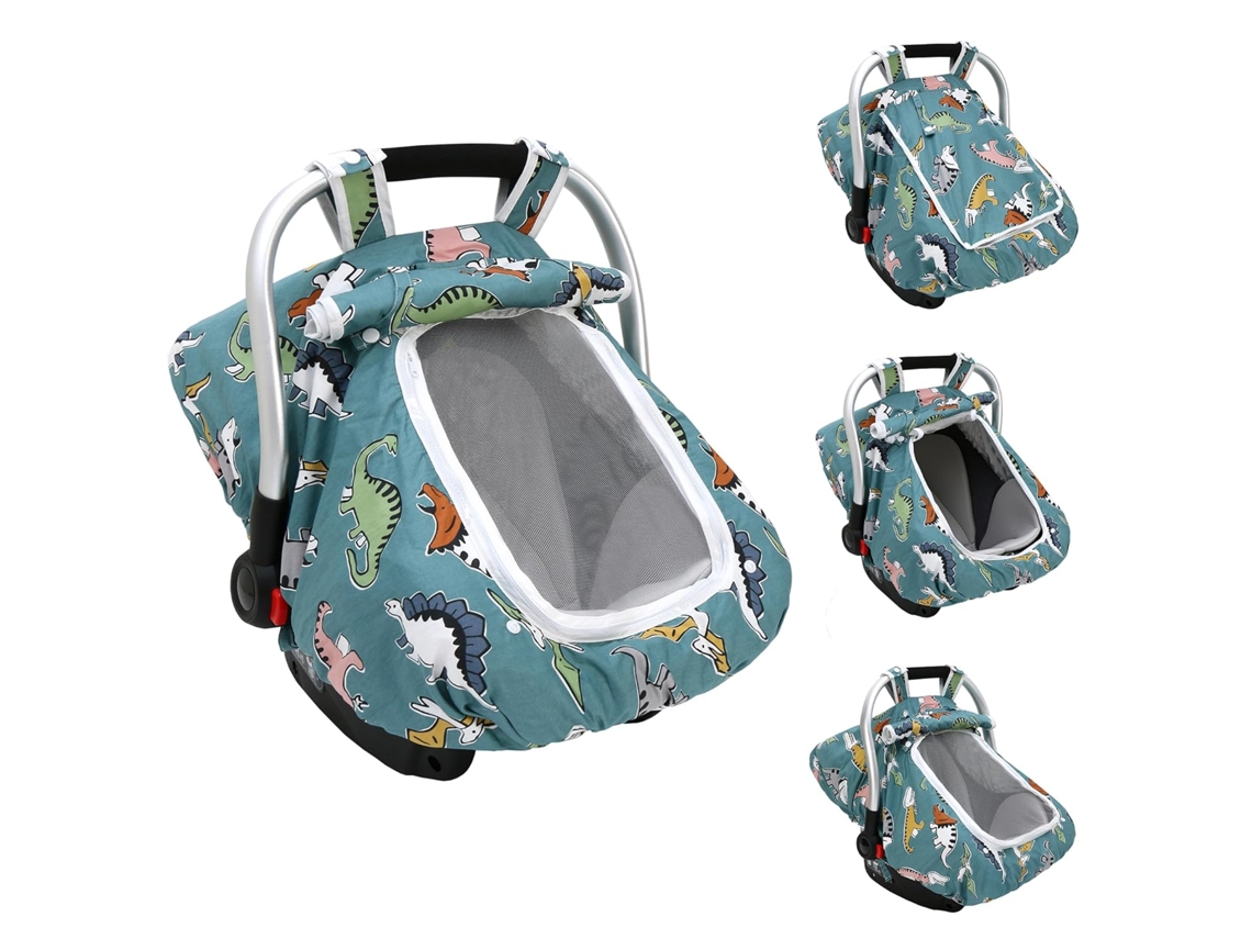 Funda para asiento de coche Eifson Baby, resistente al viento y a las patadas, para todas las estaciones (azul)