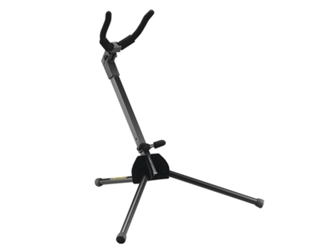 Suporte saxofone alto hercules ds431b travlite preto