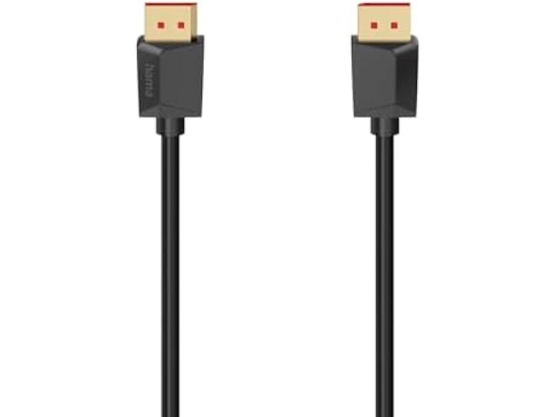 Cable de vídeo DisplayPort Hama DP 2.1 Ultra HD 8K 40 Gbit/s 2,00 M