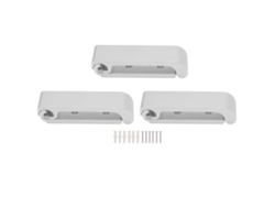 Juego De 3 Ganchos De Pared Plegables De Aleación De Aluminio Para El Hogar, La Oficina, El Baño Y La Cocina.