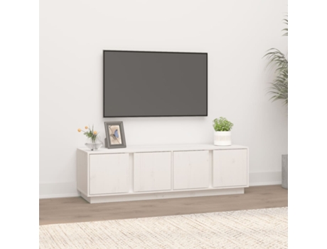 Mueble De Tv VIDAXL Blanco Madera (140x40x40 cm)