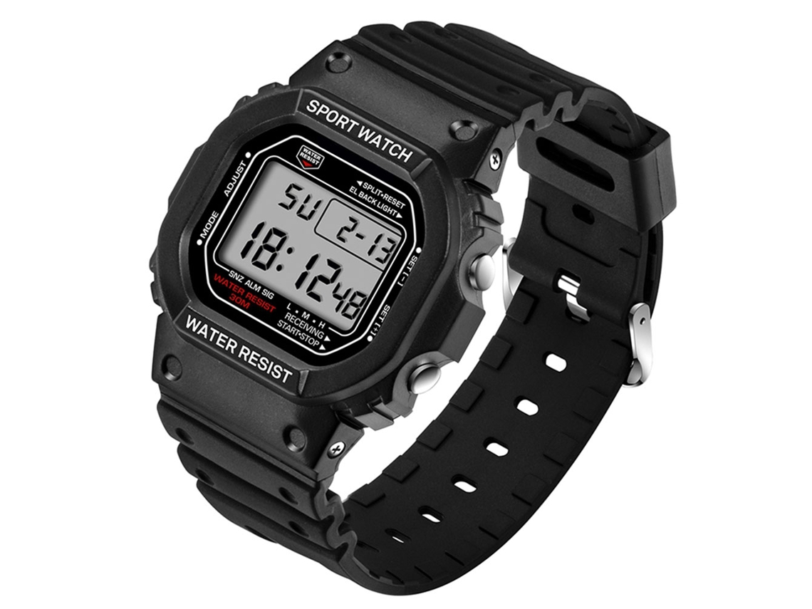 Correa De Acero Inoxidable Con Funda Protectora Negra Para Oppo Watch Free Negra