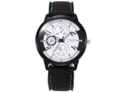 Reloj Deportivo Unisex Con Correa De Silicona, Estilo Casual Y Moderno (verde)