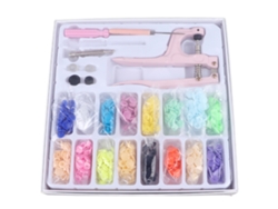 Kit Práctico De Herramientas Para Botones A Presión Sin Clavos Para Manualidades Y Confección De Ropa.