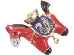 Broche Del Caballo Del Zodiaco Chino 2026 En Metal Macizo, Alfiler De Solapa Ligero Para Bodas