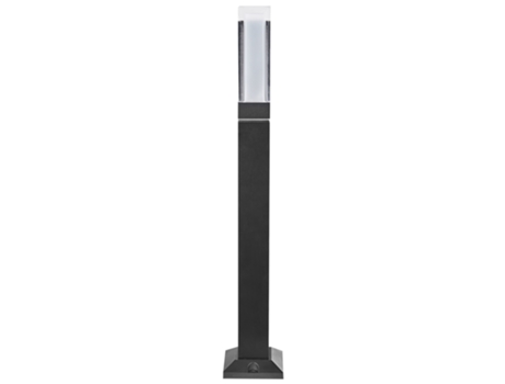 Lámpara de bolardo LED de jardín negra BELIANI Awuna