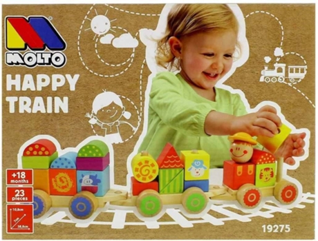 Tren MOLTO De Madera (3 años)