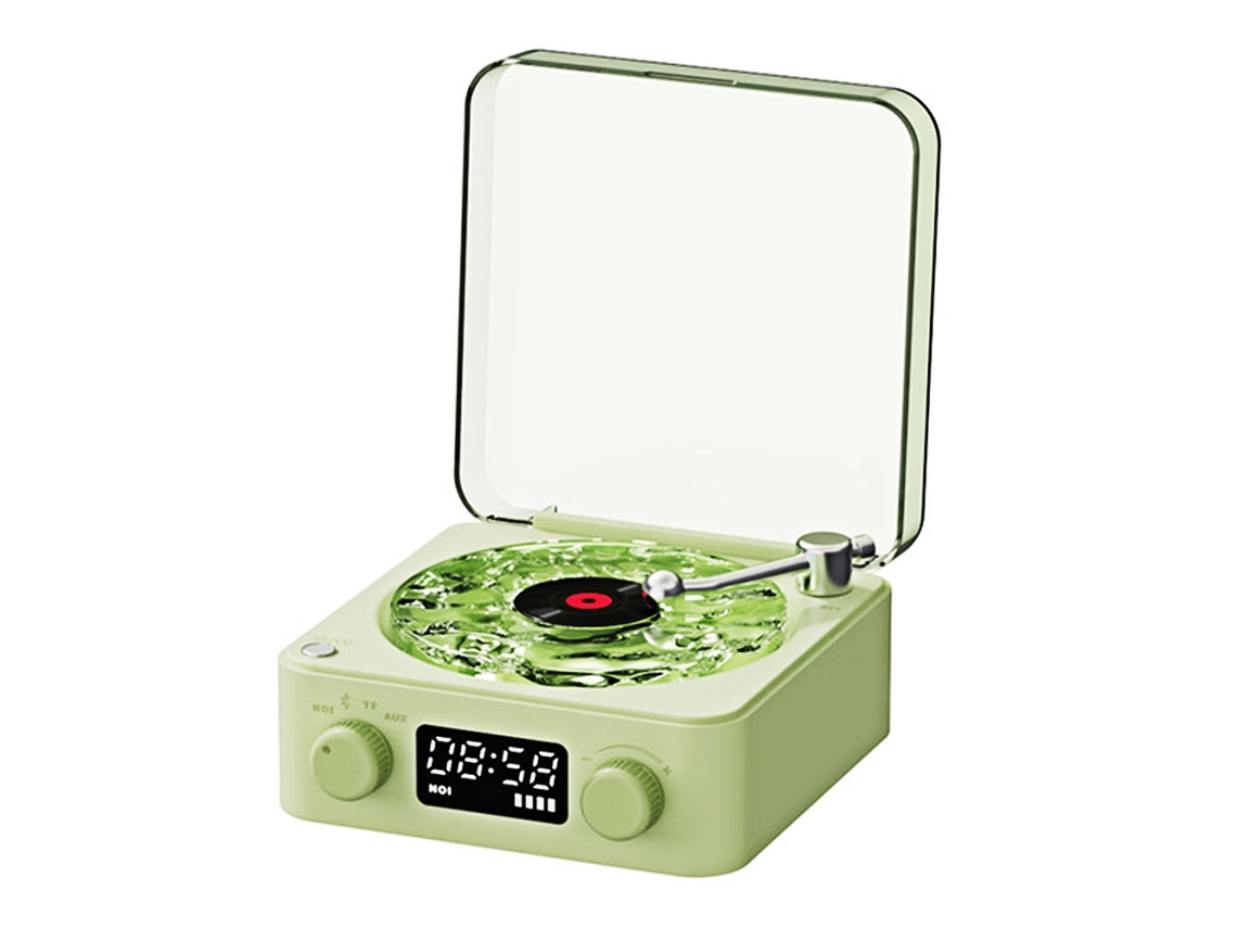 Mini Alto falante Bluetooth Retrô Ruído Branco Sem Fio MDUG
