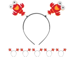 Lot De 8 Serrage-têtes Homard Décoratifs, Diademax Cosplay Ligeros Y Cómodos, Accessoires
