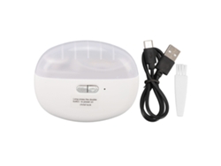 Cortauñas Eléctrico Automático Portátil Con Lima, 2 Velocidades, Para Niños, Adultos Y Personas Mayores - Blanco