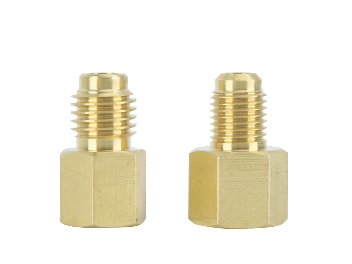 Adaptador de refrigeración de latón 1/2 acme, 2 piezas