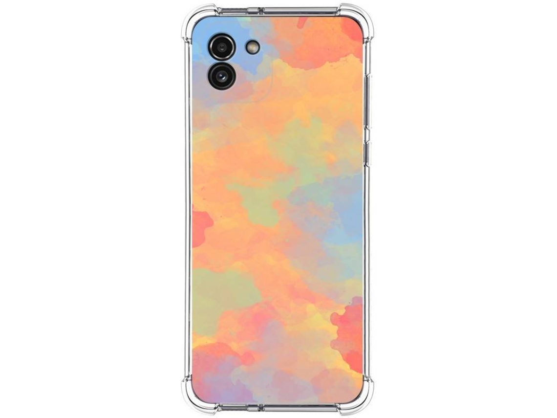 Carcasa para Samsung Galaxy A03 TUMUNDOSMARTPHONE Dibujos Antigolpes Acuarela 08 Multicolor