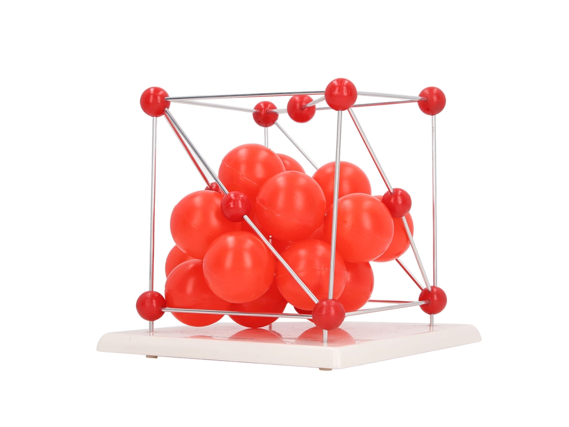 Modelo molecular de metal estrutura cristalina ferramenta para sala de aula laboratório | S/MARCA