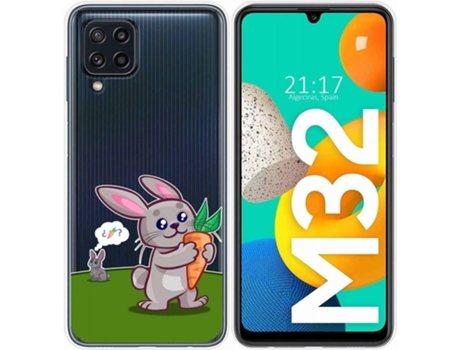 Carcasa Samsung Galaxy M32 TUMUNDOSMARTPHONE Conejo Multicolor