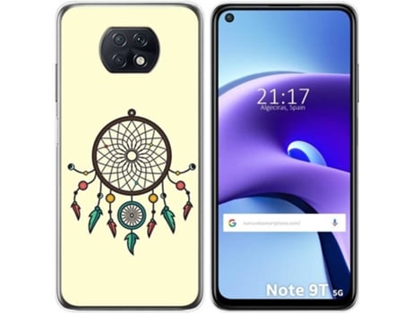 Carcasa Xiaomi Redmi Note 9T 5G TUMUNDOSMARTPHONE Atrapasueños Multicolor