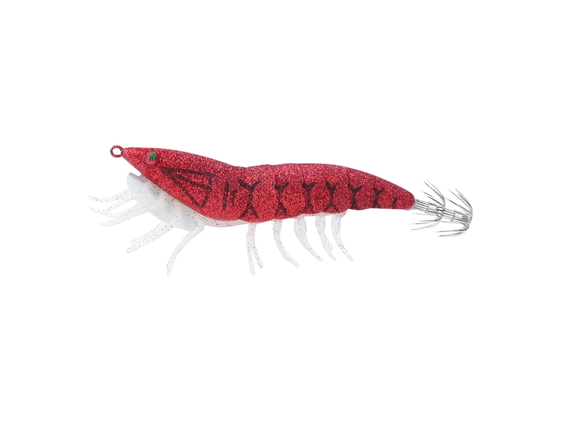 Señuelo Artificial De Calamar Luminoso Con Doble Anzuelo, 3 G, Abs, Imitación De Camarón Para Pesca En El Mar 002