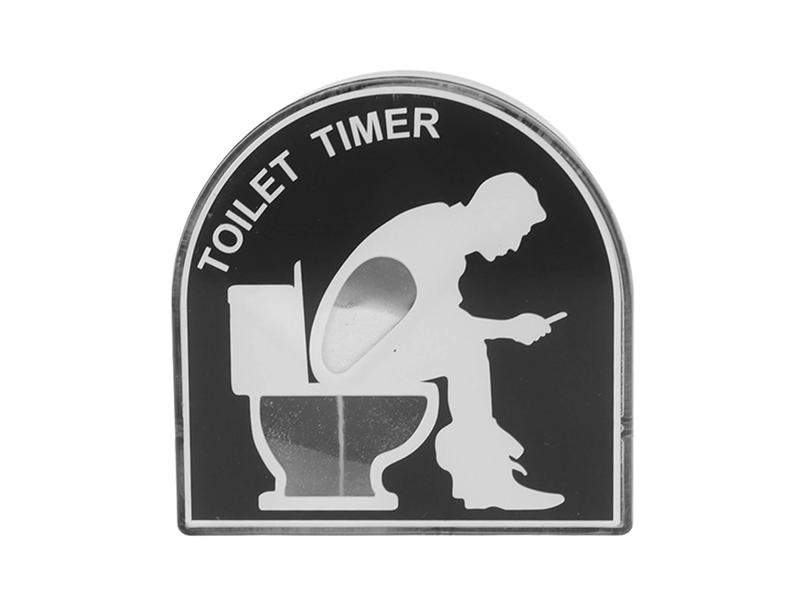 Reloj de arena de 5 minutos para decoración del baño y el hogar.