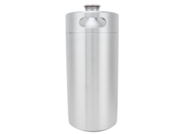 Mini Barril De Cerveza De Acero Inoxidable De 3,6 Litros Con Tapa Hermética Para El Hogar, Hoteles Y Bodegas.