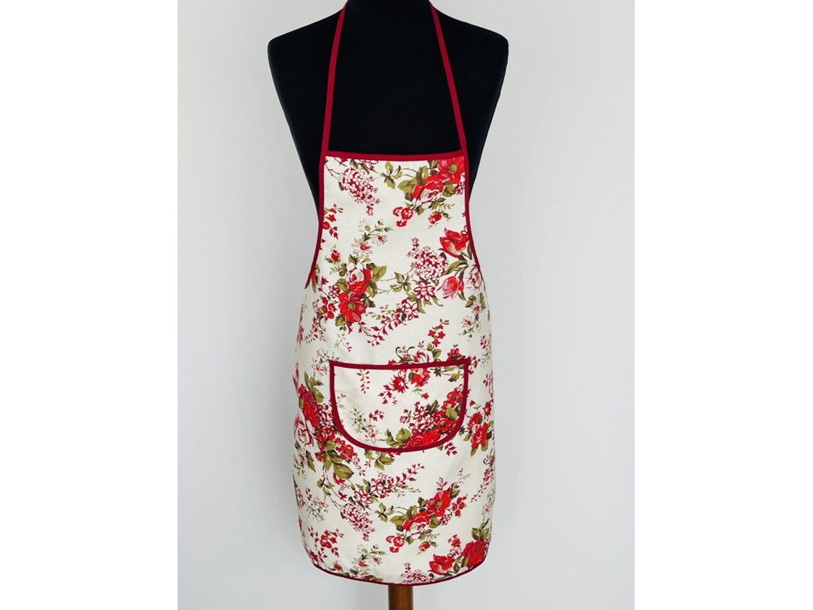 Delantal ILMH BY I LOVE MY HOME (algodón-poliéster - 60x75cm - Estampado Floral)