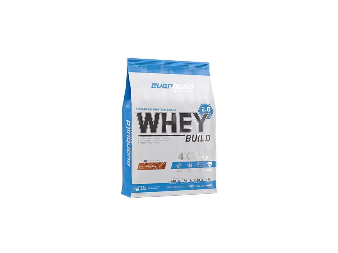Whey Build 2.0 2270 g 2,2 kg Bolsa de nutrición Ever Build