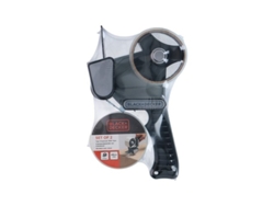 Dispensador de cinta de embalaje BLACK+DECKER (2 rollos, 48 mm x 15 m)