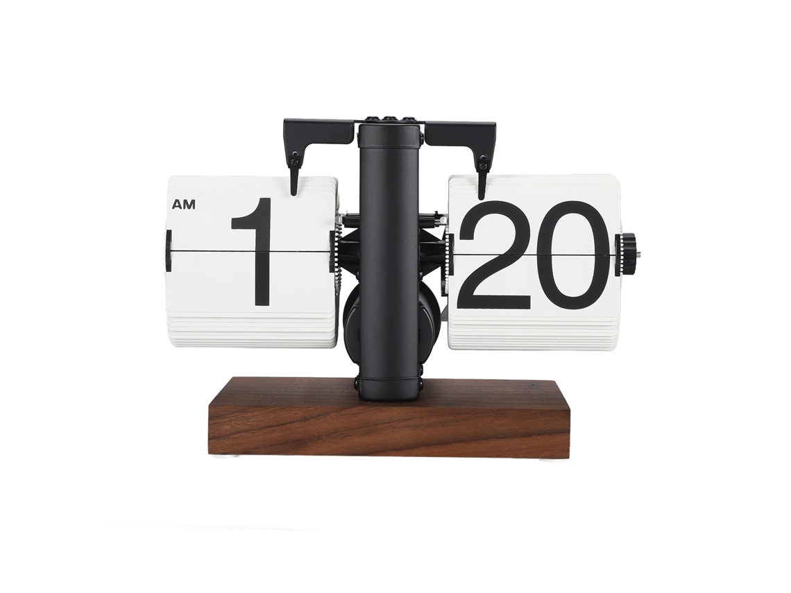 Reloj digital plegable (12 h, números grandes, retro, mecánico)